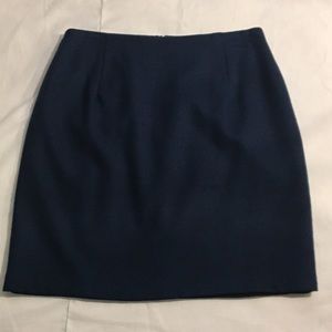 Vintage Street Wear Wool Straight Skirt